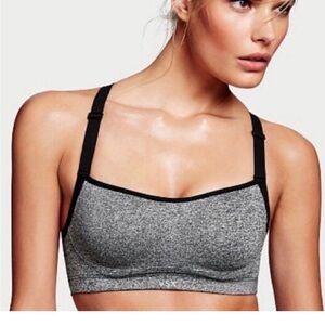 Victoria's Secret Gray and Black Sports Bras Intimates